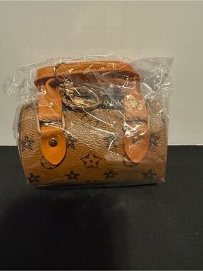 Design inspire  Brown Monogram Mini bag charm